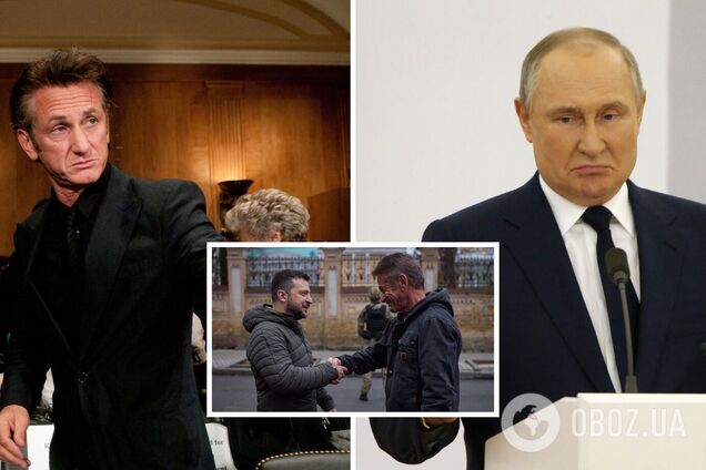 Шон Пенн згадав своє знайомство з Путіним на дачі у Нікіти Міхалкова: це було так агресивно