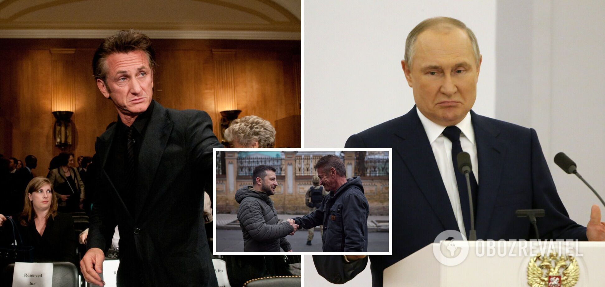 Шон Пенн вспомнил свое знакомство с Путиным на даче у Никиты Михалкова: это было так агрессивно