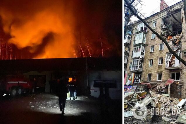 Оккупанты ночью ударили по Святогорску в Донецкой области и попали в часть ГСЧС: есть погибший и раненые. Фото