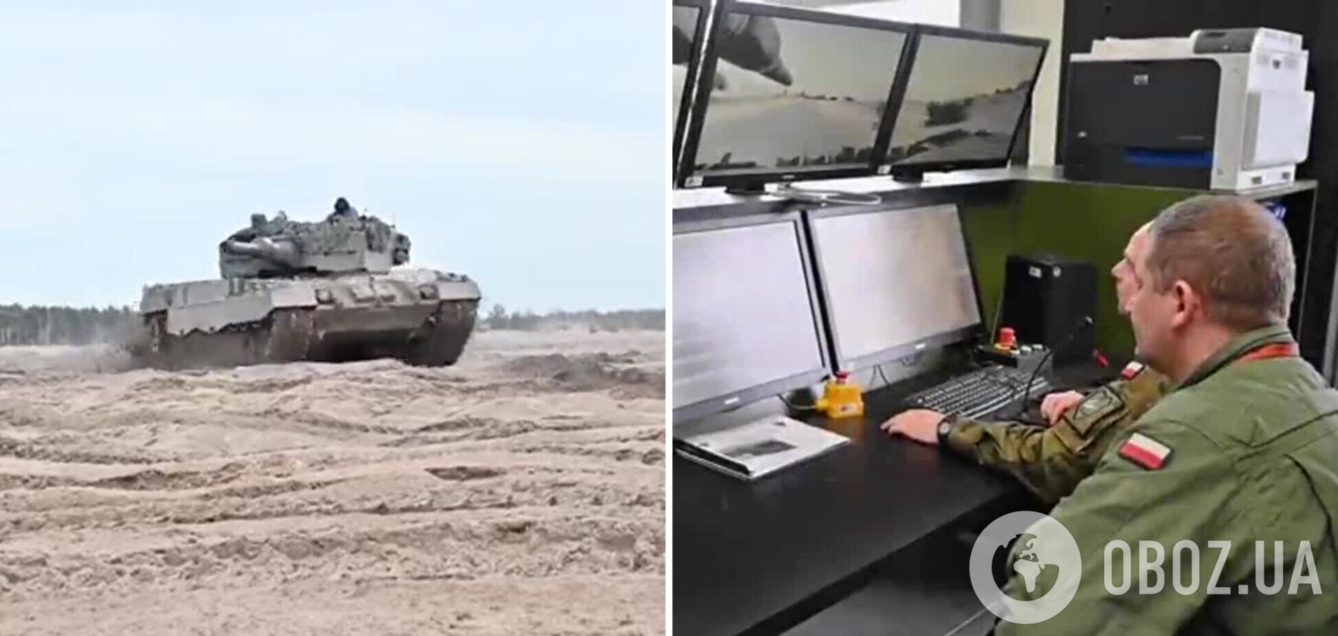 У Збройних сили Канади показали, як разом з поляками навчали українських військових управляти Leopard. Відео
