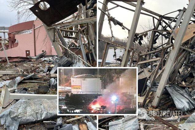 'Бавовна' була потужна: у мережі показали наслідки атаки дронів на нафтобазу в Туапсе