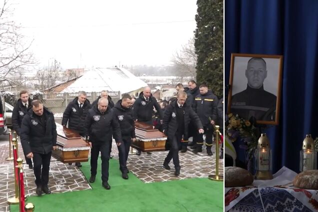 Хмельницький попрощався із двома рятувальниками