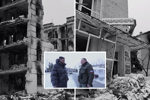 Оккупанты цинично похвастались открытием в разрушенном Северодонецке 'пункта обогрева': город до сих пор живет без света и отопления. Видео