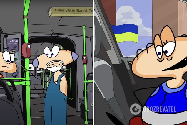 Масяня заговорила українською: в серіалі показали Росію майбутнього, де повна ізоляція, розпад та репарації