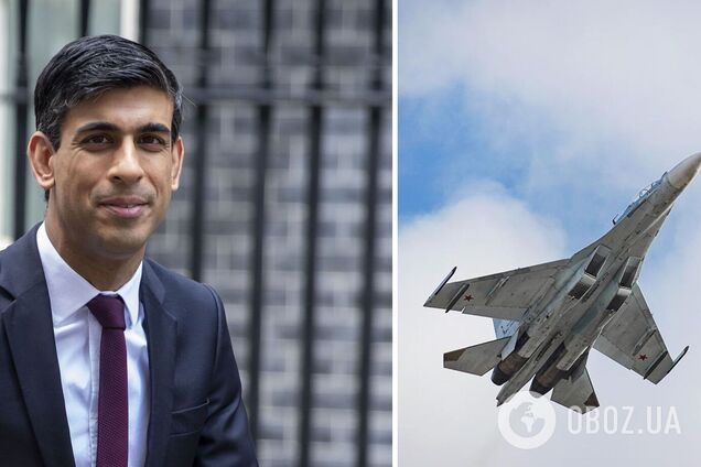 Сунак про передачу винищувачів Україні: ведемо постійний діалог