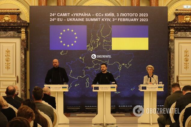 Украина выполнила 72% заданий от ЕС: Зеленский призвал немедленно начать переговоры о вступлении. Фото и видео