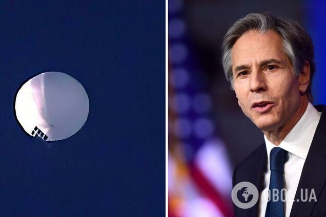 В США не будут сбивать китайский аэростат, заставивший Блинкена отложить визит в Пекин: что известно о странном шаре