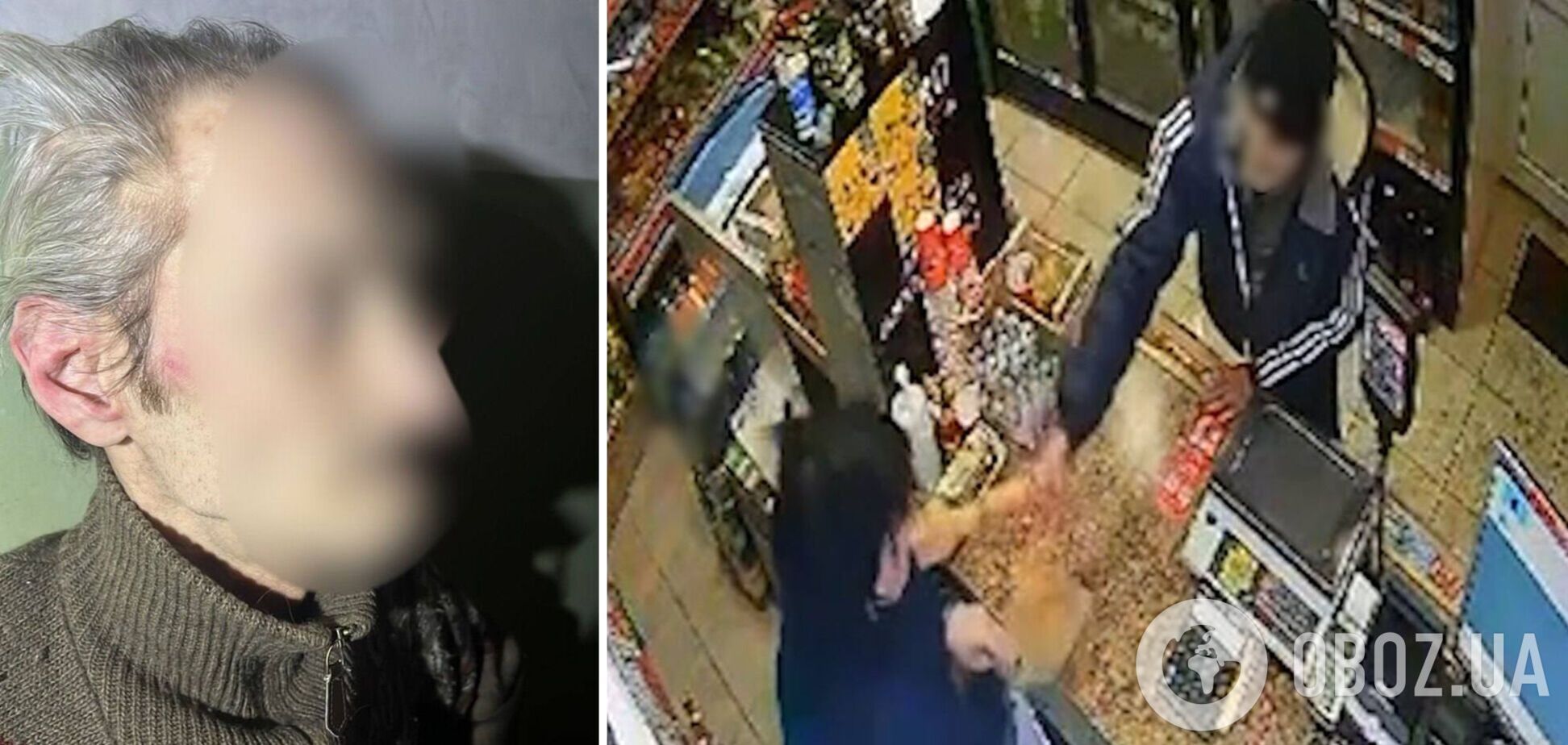 'Наши люди – несгибаемы': в Обухове продавщица надавала пинков хулигану, набросившемуся на нее с палкой в магазине. Видео