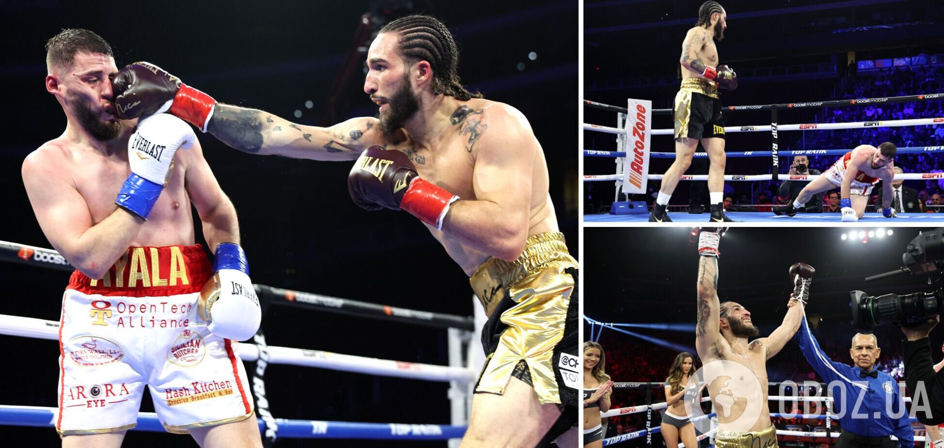 Онук Мохаммеда Алі в бою з нокдауном здобув 8-му перемогу поспіль. Відео