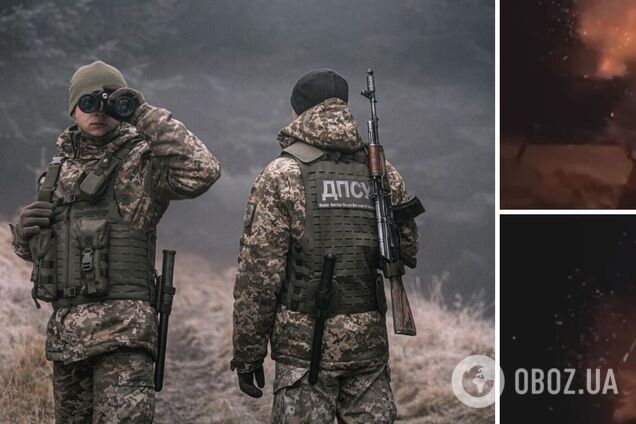 Украинские пограничники показали смертельный 'салют' для оккупантов. Видео