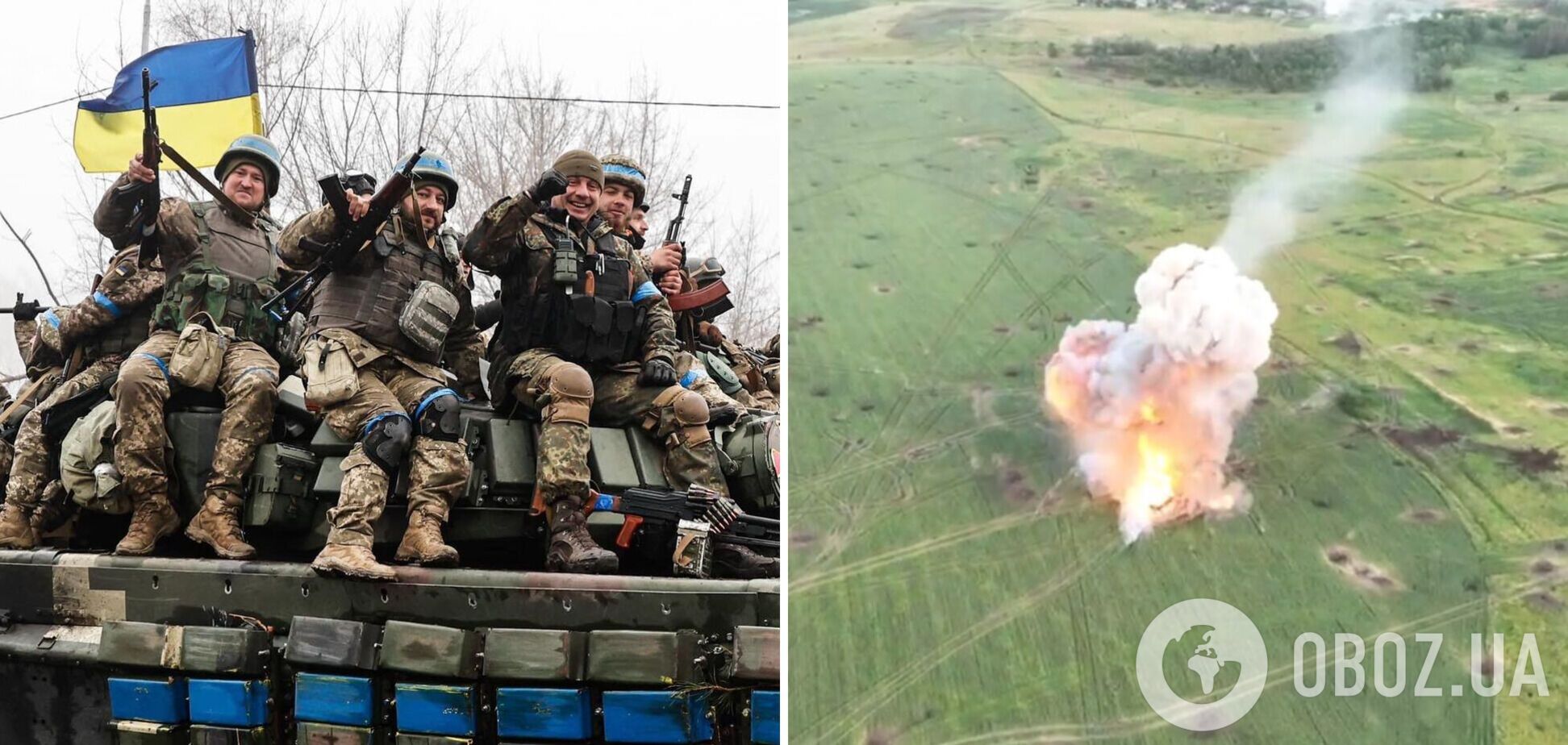 Бойцы батальона 'Карпатская Сечь' показали, как жгли вражеский танк. Видео