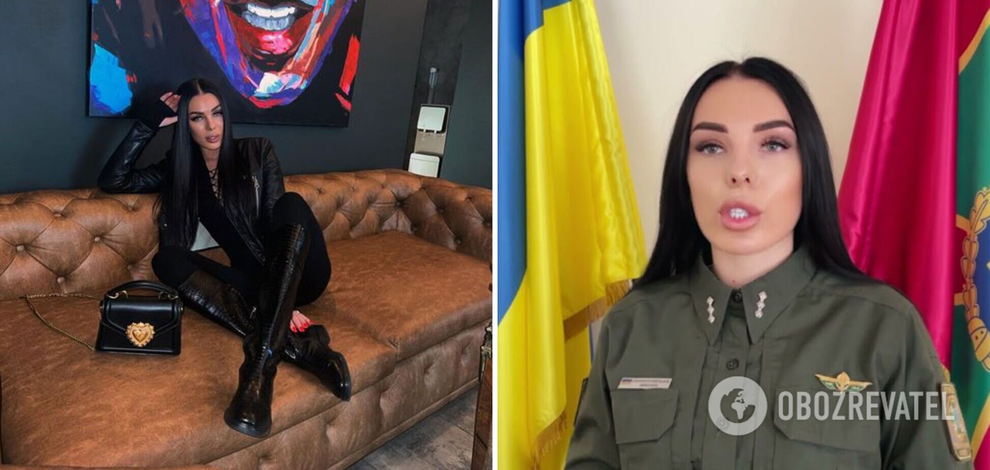 Пресс-офицер ГПСУ Плантовская похвасталась новым 'гламурным' фото и разозлила украинцев
