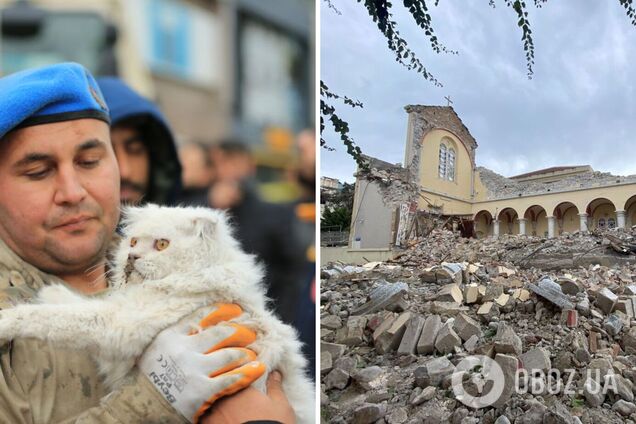 На месте домов – куча камней: фоторепортаж из Турции после ужасного землетрясения