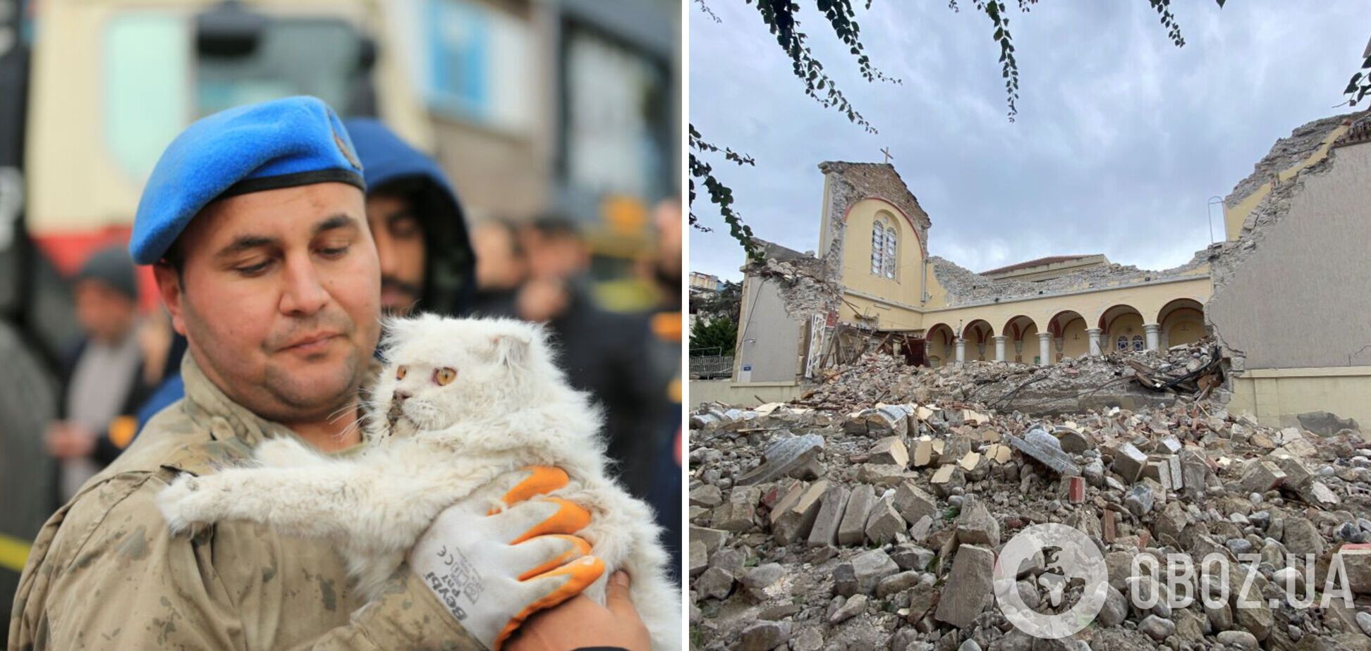 На месте домов – куча камней: фоторепортаж из Турции после ужасного землетрясения