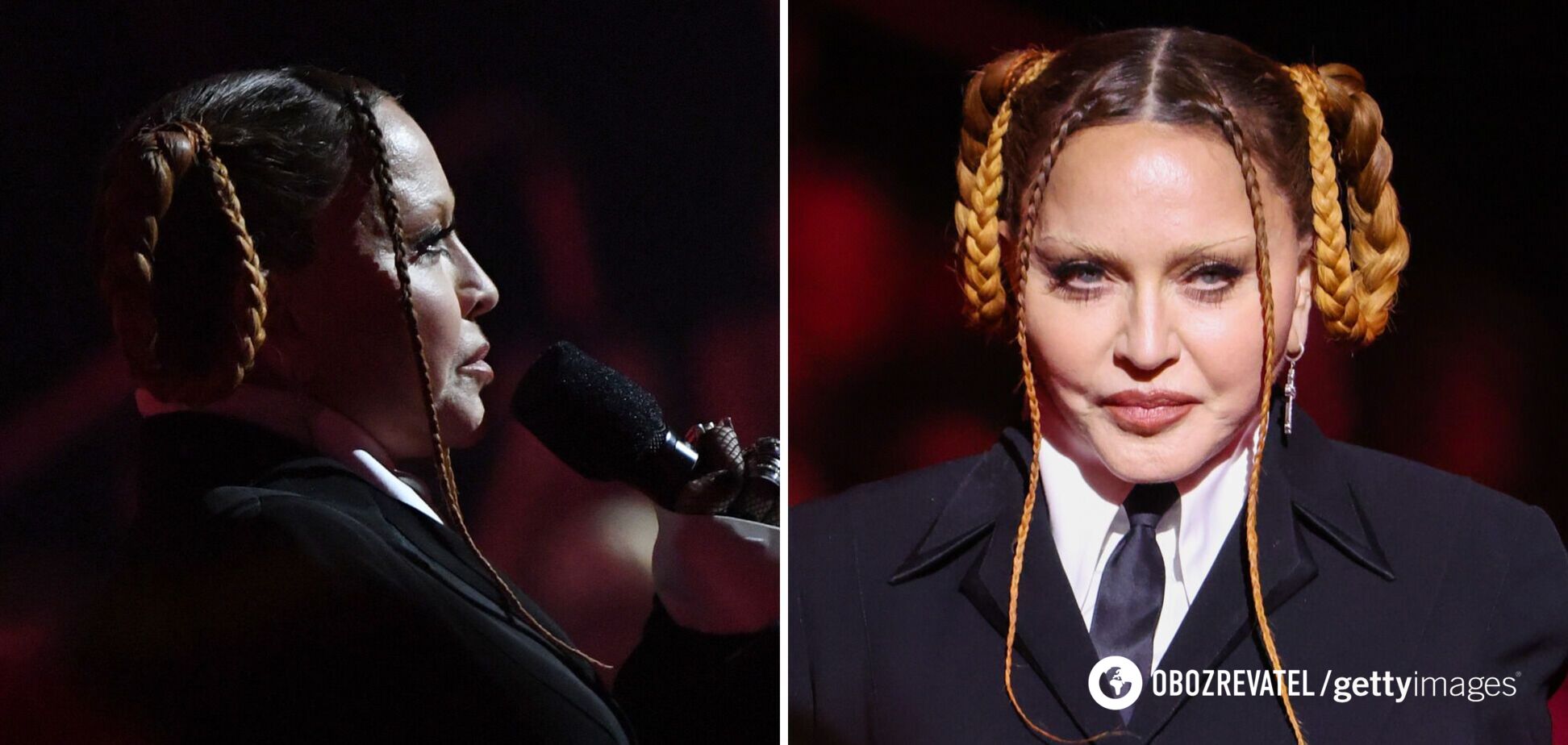 Шанувальників спантеличило 'нове обличчя' Мадонни на 'Греммі-2023': співачку порівняли з 'Пилою'