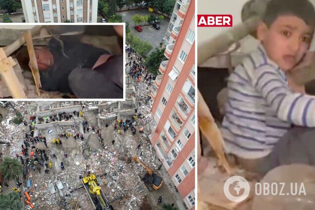 У турецькому Газіантепі з-під завалів будинку витягли чотирьох людей: відео порятунку