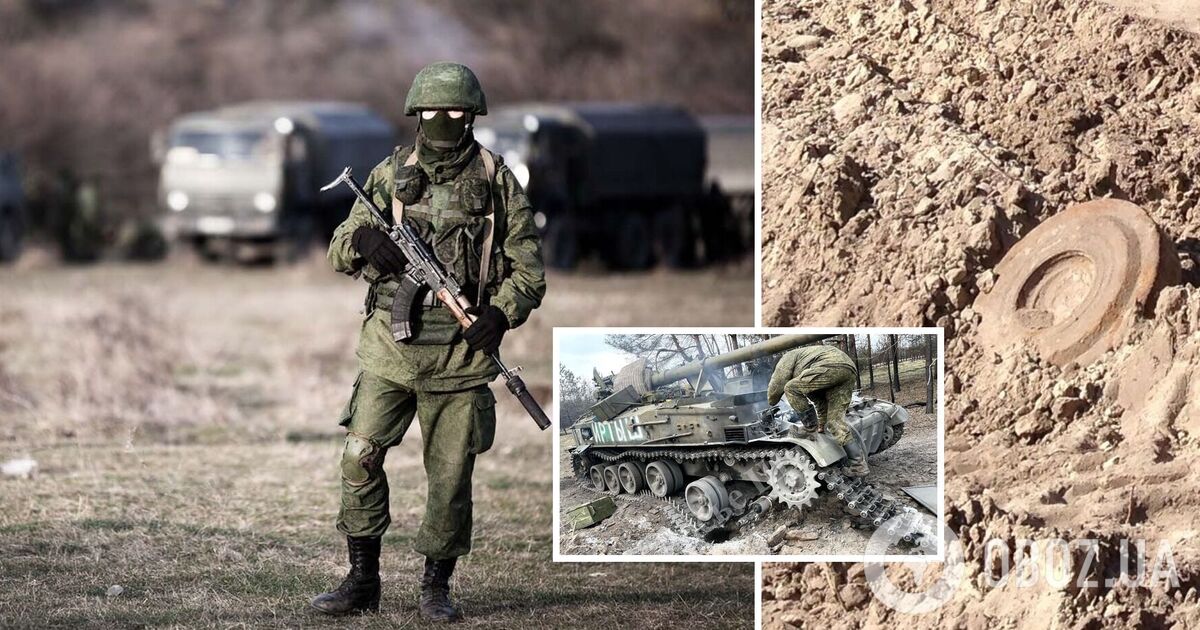 На Луганщині "Гіацинт" окупантів наїхав на їхню ж міну: наслідки показали на фото