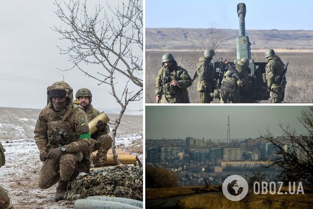 Оккупанты давят на Бахмут с трех сторон: Згурец назвал самые горячие участки и указал на риски для ВСУ. Карта