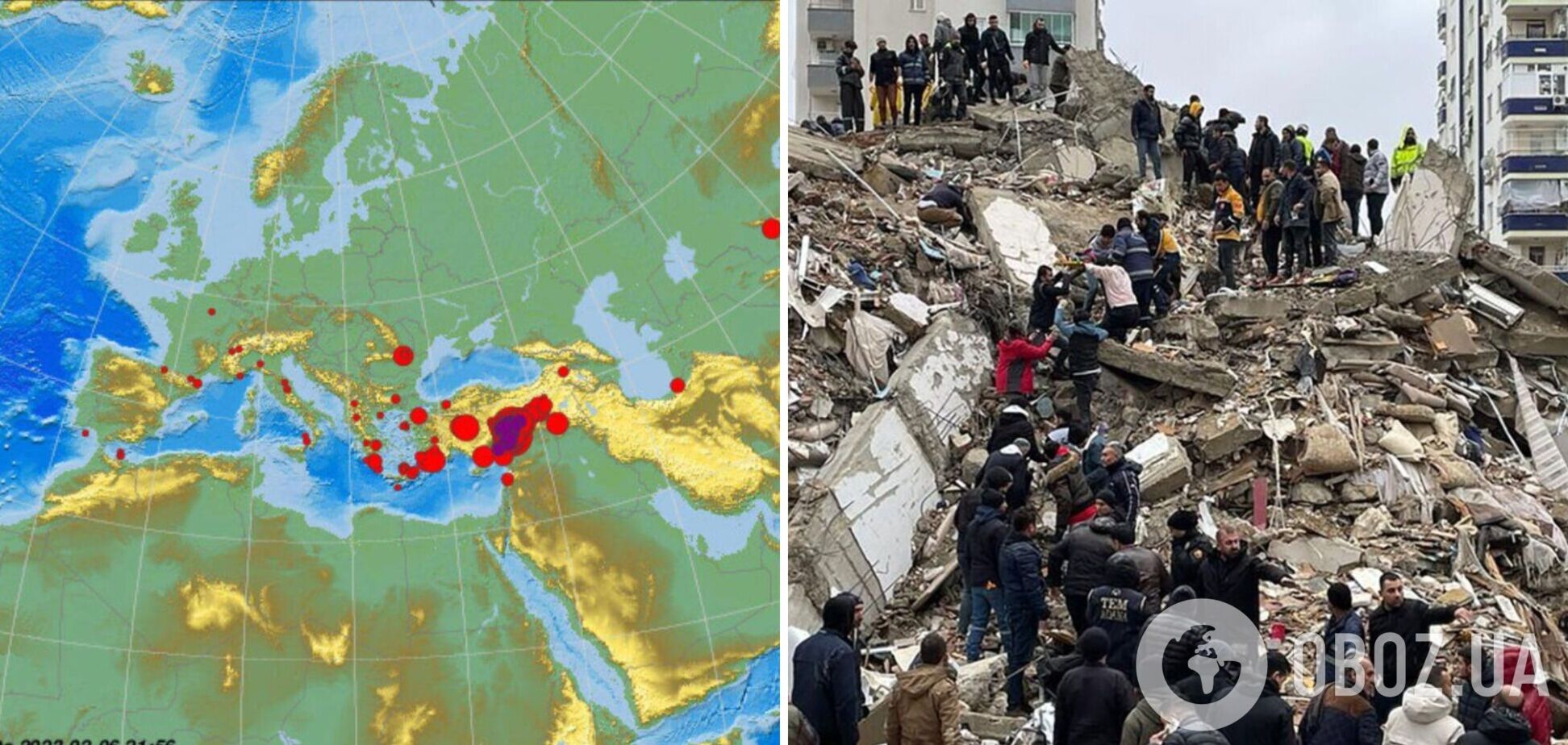 Планета збунтувалась: нові землетруси зафіксовано на Тайвані, Алясці, в Туреччині та Аргентині. Карта 