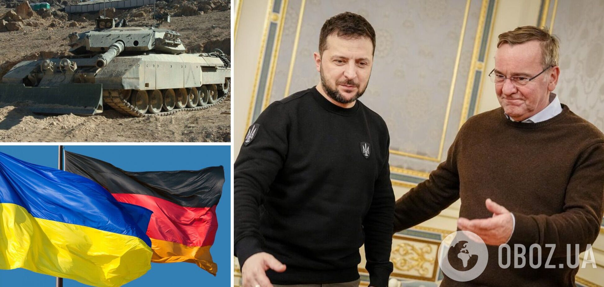 Деокупація України залежить від рішень танкової коаліції: Зеленський і Пісторіус обговорили допомогу ЗСУ. Відео