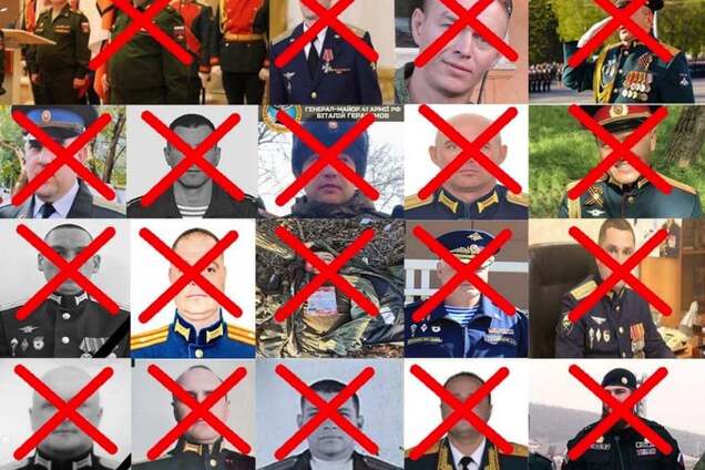 Ликвидированные российские генералы