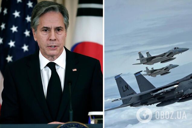 США изменяют номенклатуру военных поставок Украине, чтобы Киев мог вернуть утраченные территории, – Блинкен о передаче истребителей