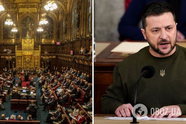 'Россия проиграет, наша победа изменит мир': Зеленский обратился к парламенту Британии, его встречали овациями. Видео
