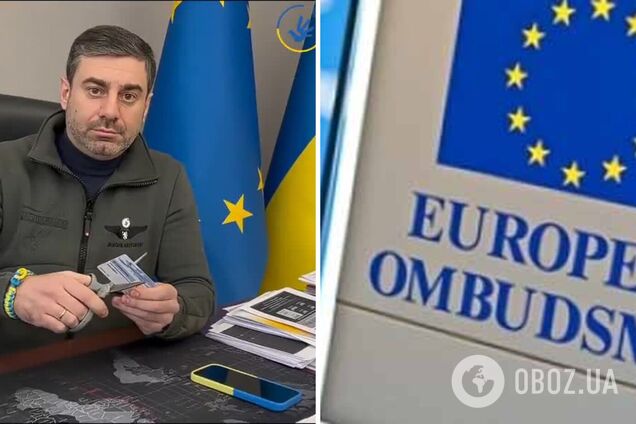Лубінець порізав членський квиток Європейського інституту омбудсмана і заявив про вихід із організації: її член з Австрії вивіз в РФ українських дітей