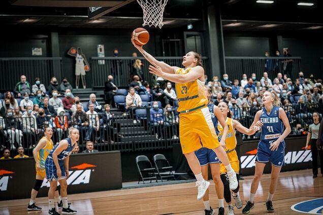 Украина – Финляндия: результат матча отбора женского Евробаскета-2023