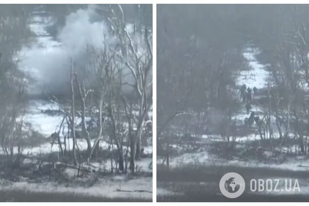 Попали в 'огневой мешок': воины ВСУ заставили российских оккупантов бежать, бросив оружие и раненых. Видео