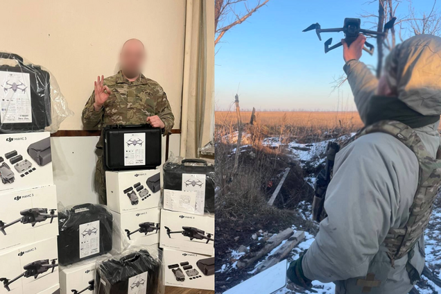 Военные на Донецком направлении получили дроны и генераторы от 'Фундация Течия'