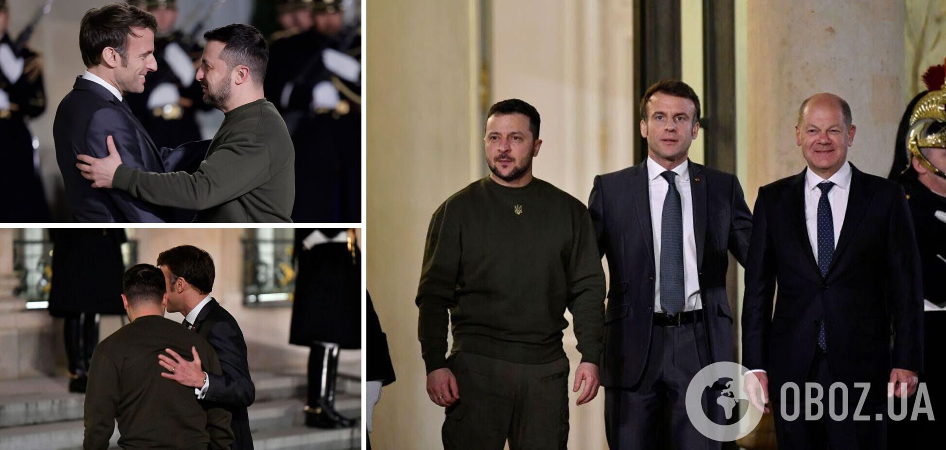 Зеленський після візиту в Лондон прибув до Парижа на зустріч із Макроном та Шольцом. Відео