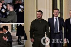 Зеленський після візиту в Лондон прибув до Парижа на зустріч із Макроном та Шольцом. Відео