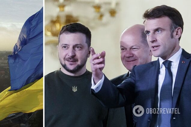 Макрон: Франция поможет Украине в достижении мира и создании безопасного пространства для всех
