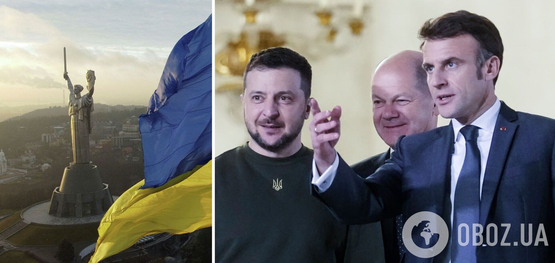 Макрон: Франция поможет Украине в достижении мира и создании безопасного пространства для всех