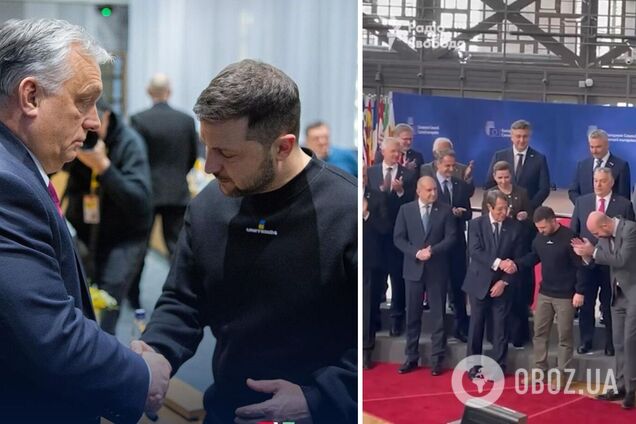 'Венгрия на стороне мира': Орбан выложил фото с Зеленским из Брюсселя