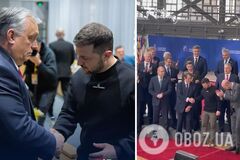 'Угорщина на боці миру': Орбан виклав фото з Зеленським із Брюсселя