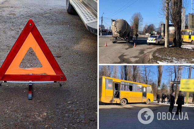 Попередньо водій вантажівки порушив ПДР