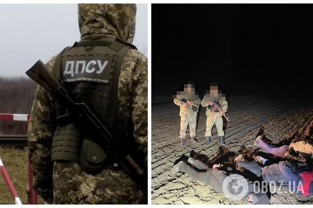 Пытались скрыться: у границы с Молдовой со стрельбой задержали группу мужчин. Фото