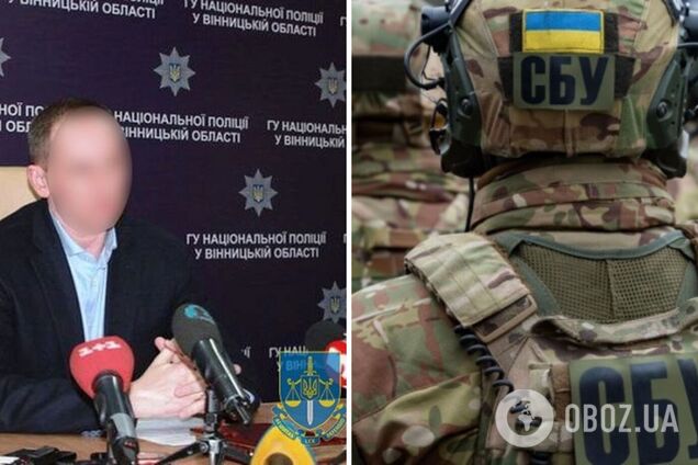 Ексочільника поліції Вінниччини звинуватили в держзраді: працював на ФСБ РФ і 'партію Шарія'. Відео