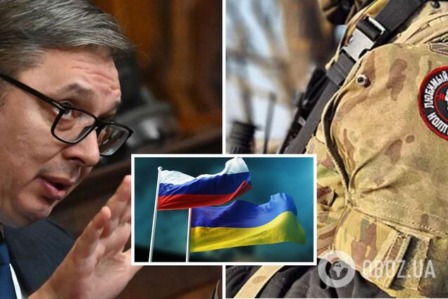 Сербских наемников, воюющих в составе ЧВК 'Вагнер' против Украины, арестуют по возвращении, — Вучич