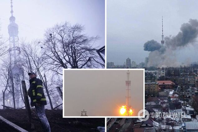 Момент прилета зафиксировали камеры видеонаблюдения