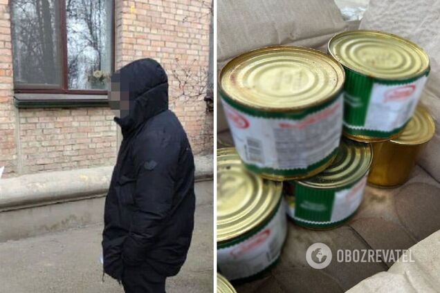 Зловмисник продавав військовим небезпечні продукти харчування