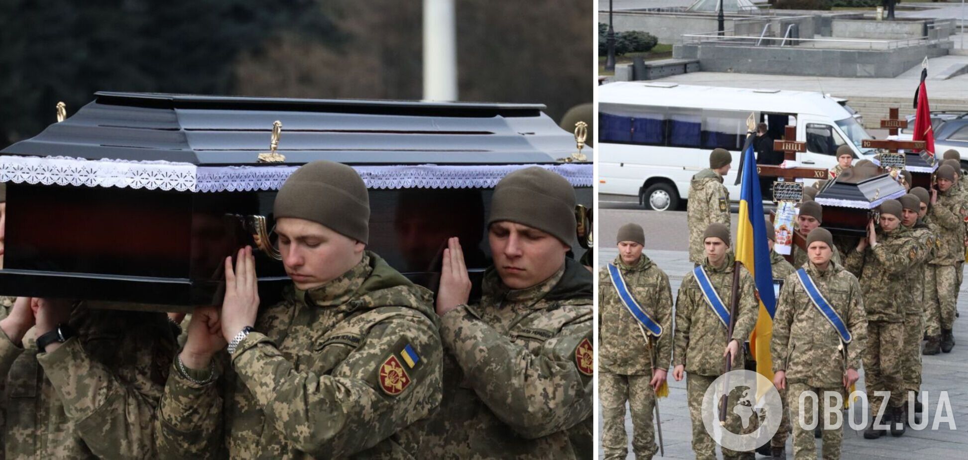 Погибли в боях за Бахмут: в Киеве простились с отцом и сыном Хомюками, отдавшими жизнь за Украину. Фото и видео