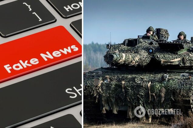 Российские пропагандисты снова похвастались 'уничтожением' танка Leopard 2 в Украине: не остановил даже летний пейзаж. Фото