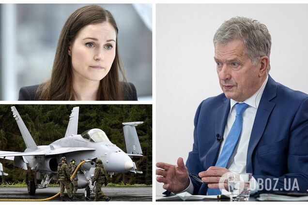 Президент і міністр оборони Фінляндії відреагували на заяву Марін про винищувачі для України