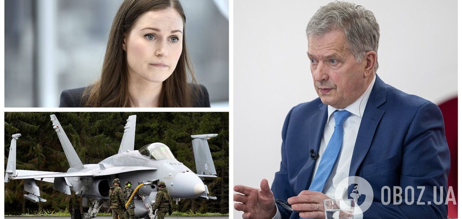 Президент и министр обороны Финляндии отреагировали на заявление Марин об истребителях для Украины