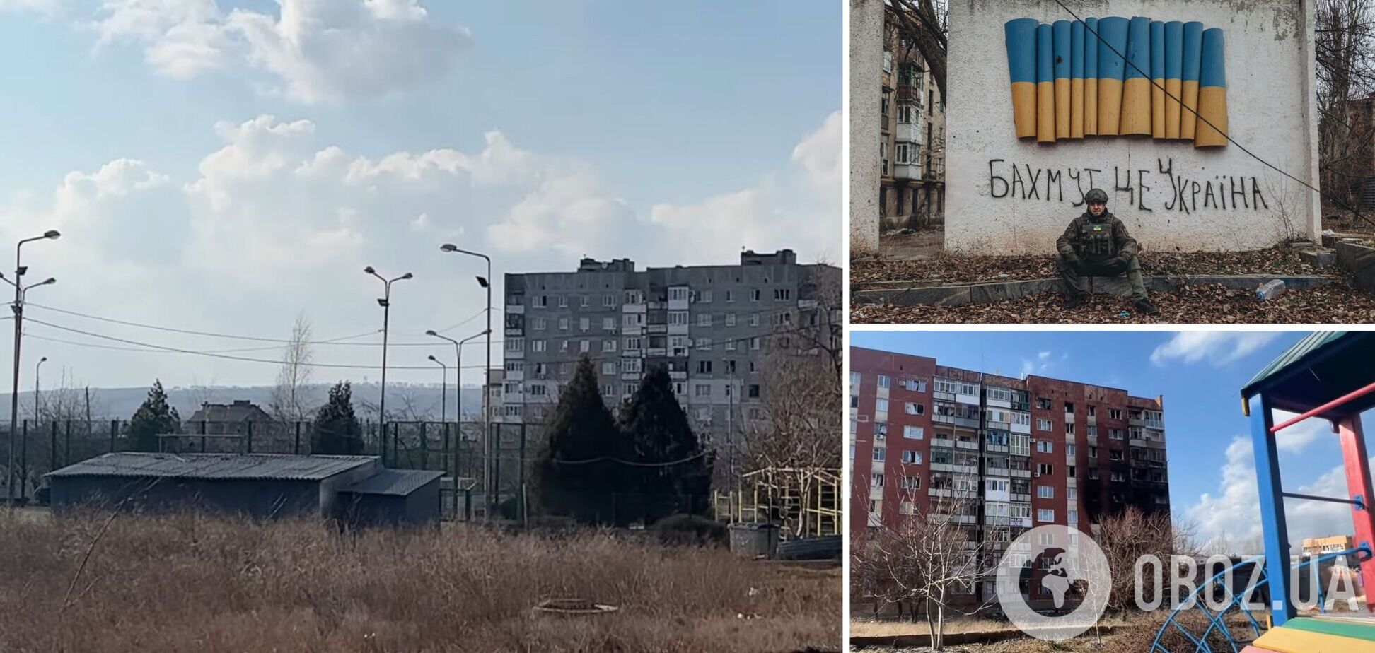 Вибухи і мертва тиша: Бутусов показав відео із житлових кварталів Бахмута