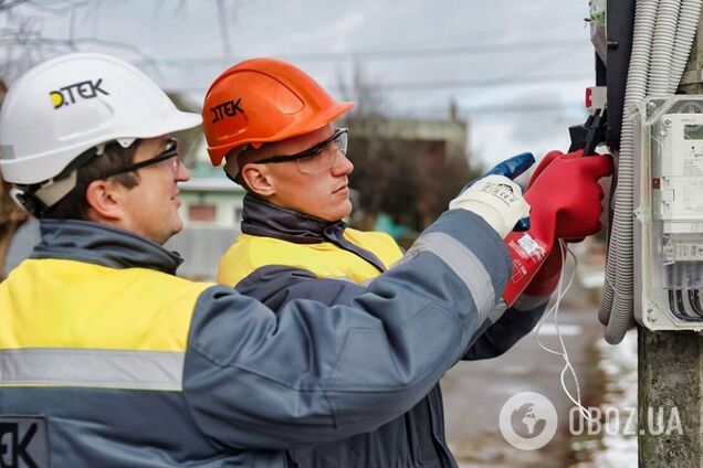 Энергетики ДТЭК вернули свет для почти 6 тысяч семей Донбасса и Днепропетровщины