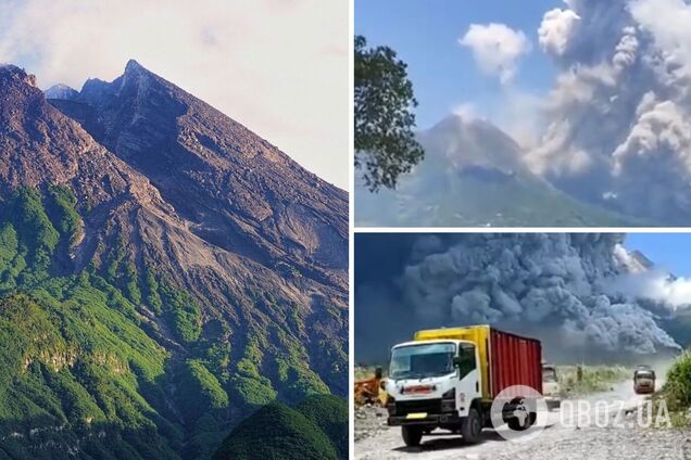 В Індонезії почалося виверження найактивнішого вулкану. Відео